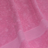 Полотенце 70*140 махровое ярко-розовый (105) 450 г/м2
