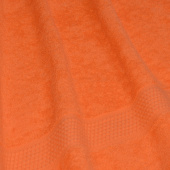 Полотенце 40*70 махровое апельсиновый (207)  450 г/м2