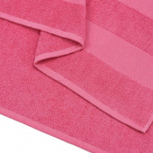 Полотенце 30х60 махровое гладкокрашеное жаккардовое Конфетти розовый