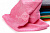 Коврик 50*70 махровый "Ножки" ярко-розовый (105) 450 г/м2